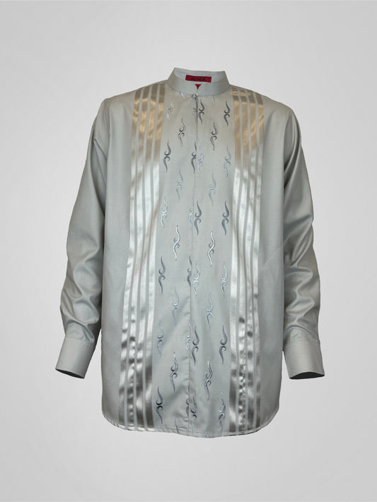 KURTA SWIRL - GREY