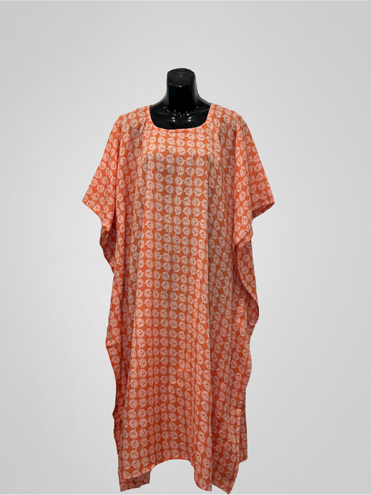 KAFTAN TREE (MOTHER & DAUGHTER) - ORANGE