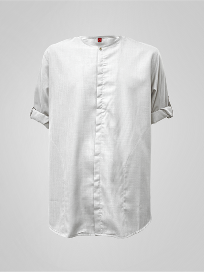 KURTA ROSSO - WHITE