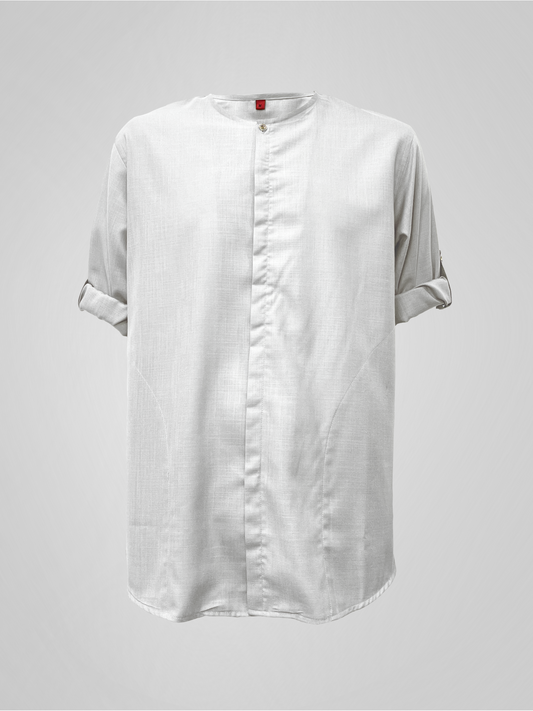 KURTA ROSSO - WHITE