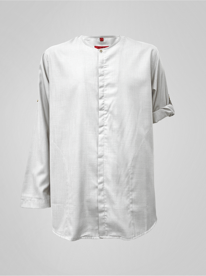 KURTA ROSSO - WHITE