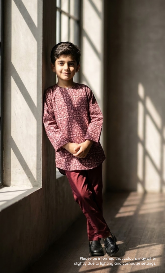 ZAHRI - BOYS, MAROON