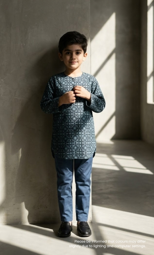 ZAHRI - BOYS, TEAL
