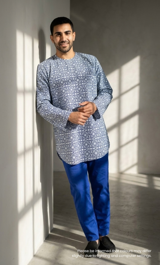 ZAHRI - MEN, BLUE
