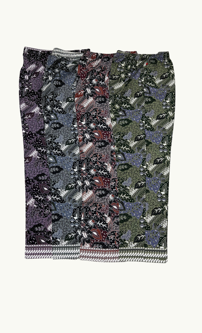 BATIK PANTS, LIRIS - GREEN