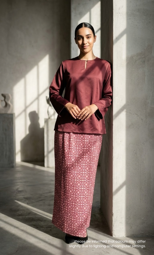 ZAHRI - LADIES, MAROON